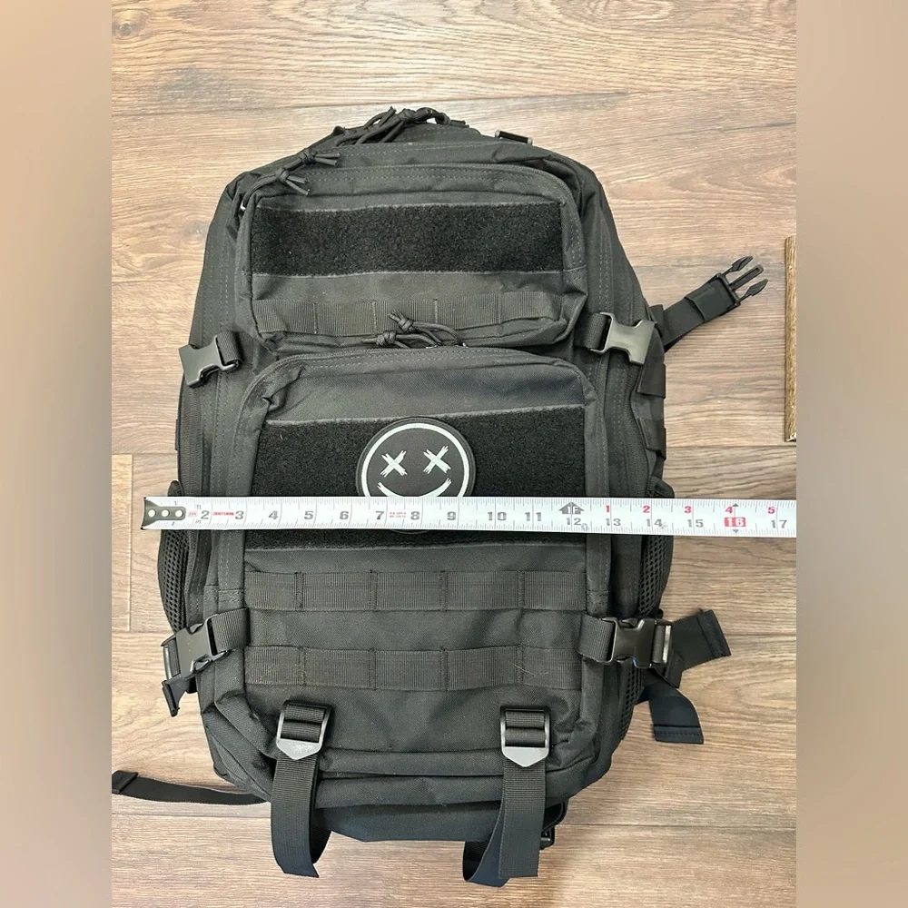 Black Tactical Military Grade Backpack
